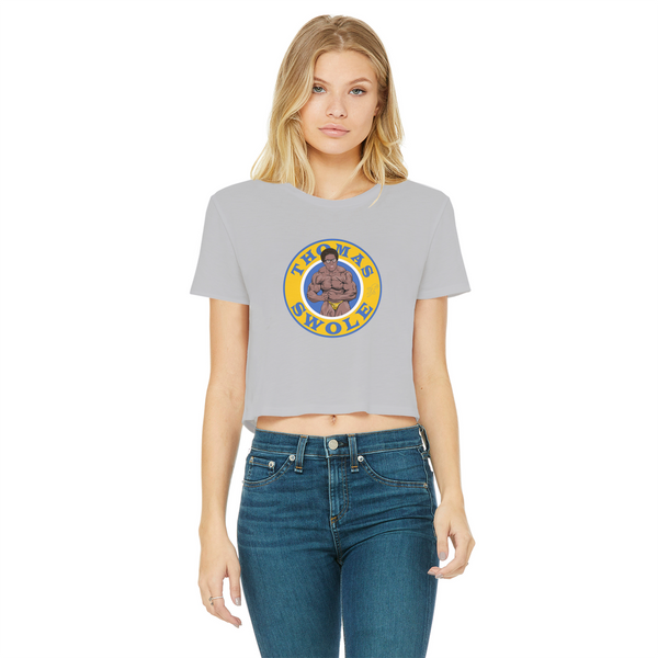 Thomas Swole Classic Women's Cropped Raw Edge T-Shirt