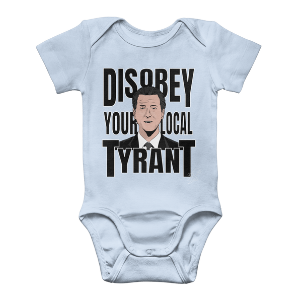 Disobey Newsome Classic Baby Onesie Bodysuit