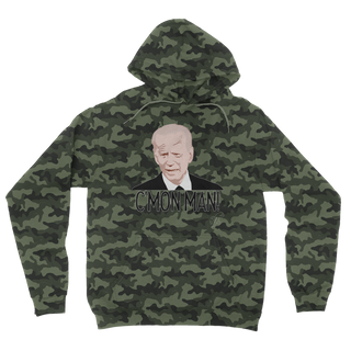 Buy green-camo C’mon Man Biden Camouflage Adult Hoodie