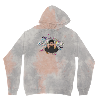 Buy grey-pink-marble Tower Gang Toad Tie Dye Hoodie