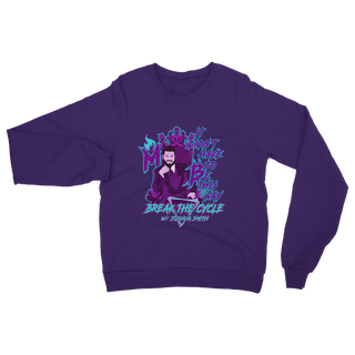 Buy purple It didn’t have to BTC Classic Adult Sweatshirt