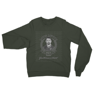 Buy olive-green Hooray For Anarchy LL Classic Adult Sweatshirt