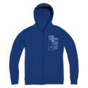 Fuck Around and Find Out Premium Adult Zip Hoodie