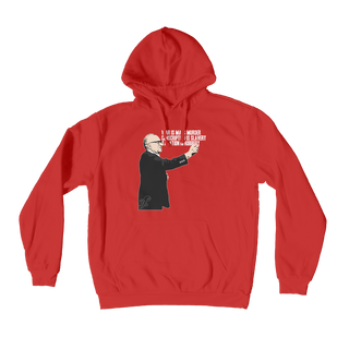 Buy red Taxation is Robbery Rothbard Premium Adult Hoodie