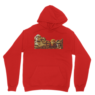 Buy red Mount Trumpmore Classic Adult Hoodie