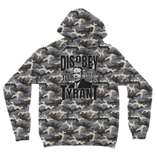 Buy grey-camo Disobey Cuomo Camouflage Adult Hoodie