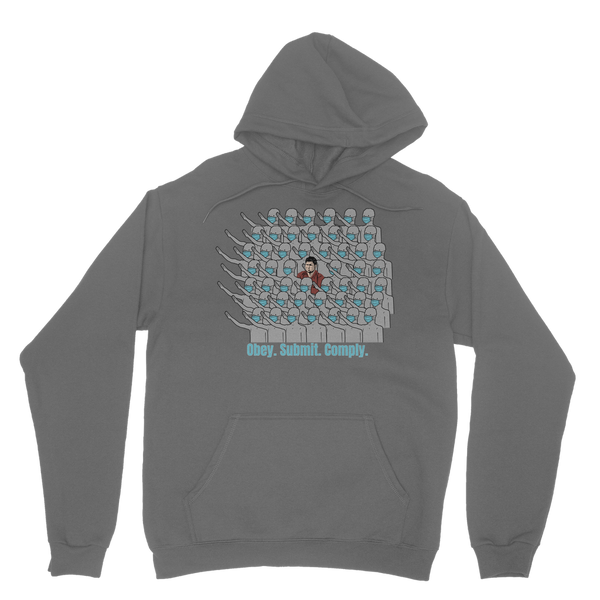 Stand Out obey. submit. comply Classic Adult Hoodie