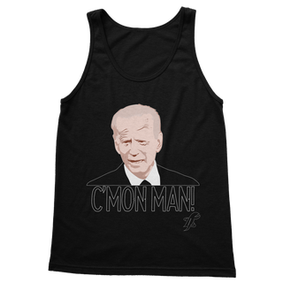 Buy black C’mon Man Biden Classic Adult Vest Top