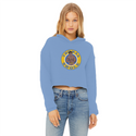 Thomas Swole Ladies Cropped Raw Edge Hoodie