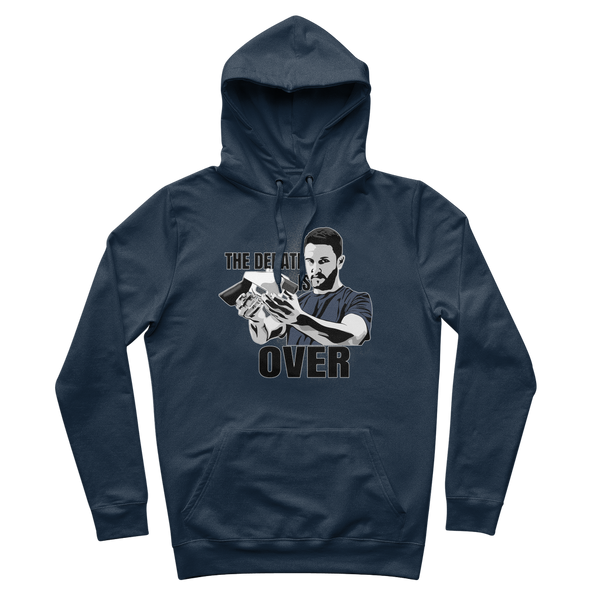 The Debate is Over Premium Adult Hoodie