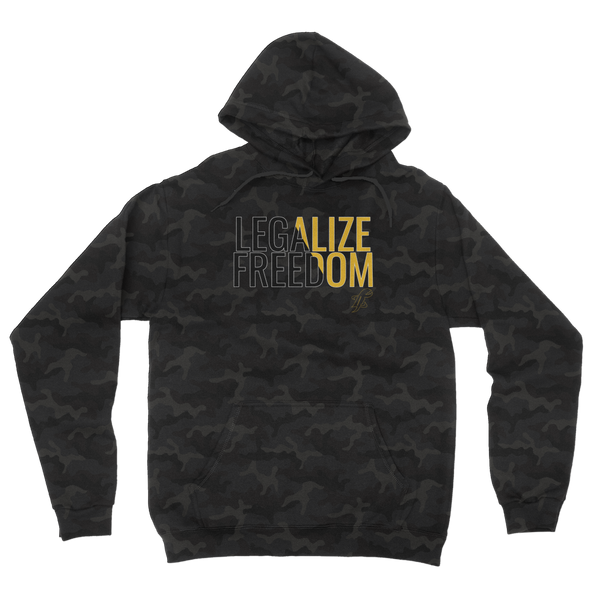 Legalize Freedom Camouflage Adult Hoodie