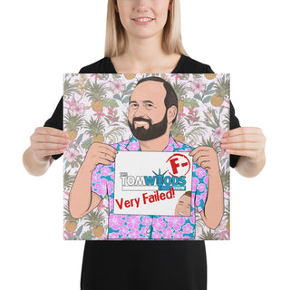 Very Failed Podcaster Canvas