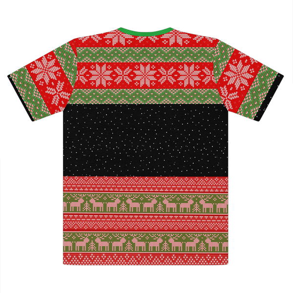 Ugly X-Mas End The Wars Sweater copy Premium Cut and Sew Sublimation Unisex T-Shirt
