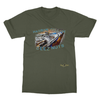 Buy army-green Collide Deez Nuts Classic Adult T-Shirt