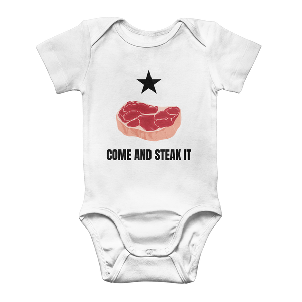 Come and Steak it Classic Baby Onesie Bodysuit
