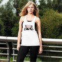 They Lie Women's Loose Racerback Tank Top