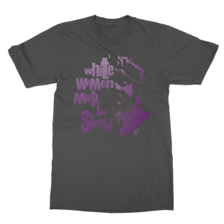 Buy dark-heather Q Must Be Stopped! Classic Adult T-Shirt