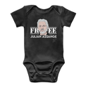 Free Assange Classic Baby Onesie Bodysuit