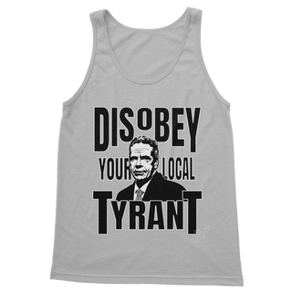 Buy light-grey Disobey Cuomo Classic Adult Vest Top