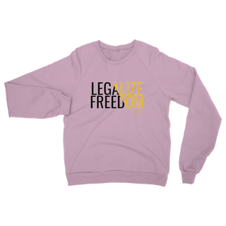 Buy light-pink Legalize Freedom Classic Adult Sweatshirt