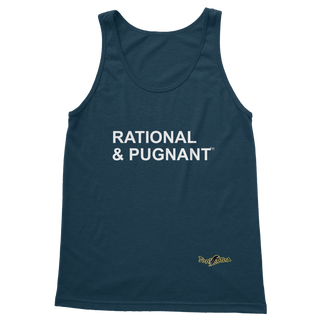 Buy navy Rational & Pugnant Classic Adult Vest Top