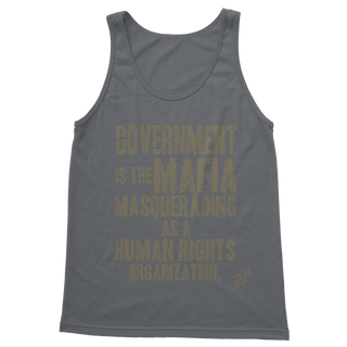 Buy dark-grey Government is the Mafia Classic Adult Vest Top