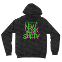 New York Shitty Retro Camouflage Adult Hoodie
