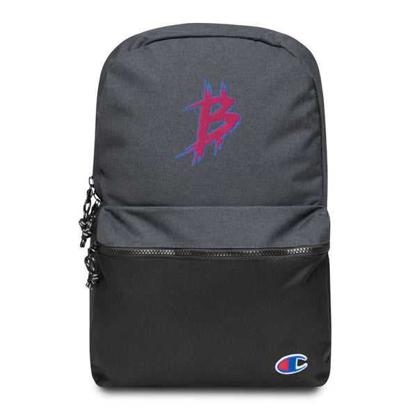 BTC Logo Embroidered Champion Backpack