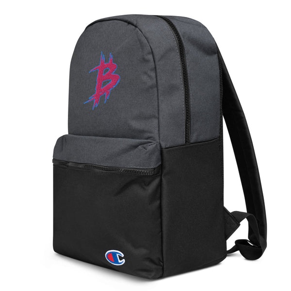 BTC Logo Embroidered Champion Backpack