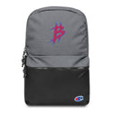 BTC Logo Embroidered Champion Backpack