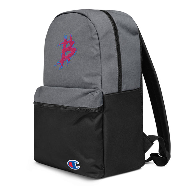 BTC Logo Embroidered Champion Backpack