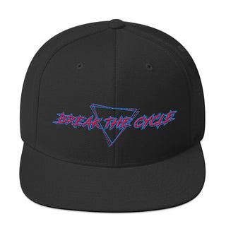 Buy black Break The Cycle Snapback Hat