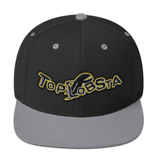 Buy black-silver TopLobsta Snapback Hat