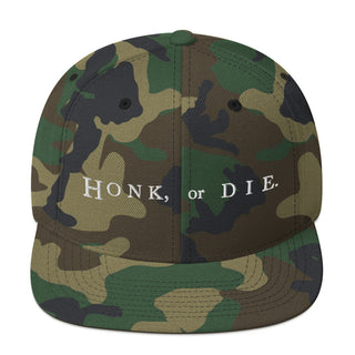 Buy green-camo Honk or Die Snapback Hat