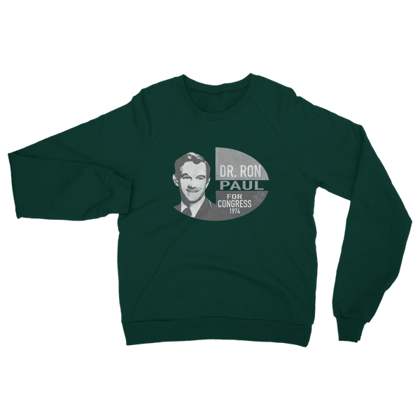 Ron Paul for Congress B&W Classic Adult Sweatshirt