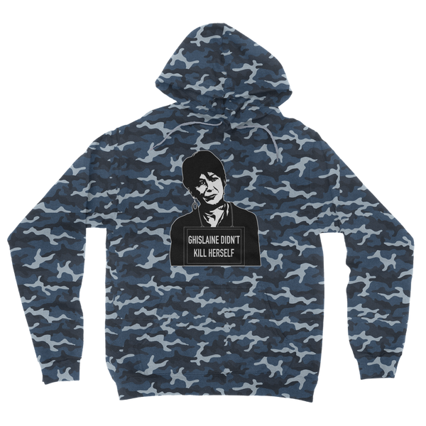 Ghislaine Didn't Camouflage Adult Hoodie