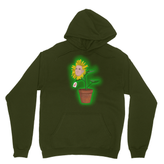 Buy dark-green Obvious Plant Classic Adult Hoodie