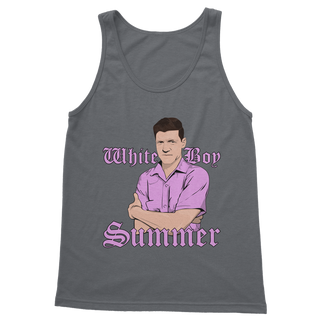 Buy dark-grey White Boy Summer Classic Adult Vest Top