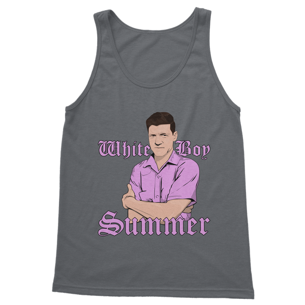 White Boy Summer Classic Adult Vest Top