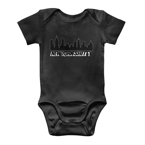 New York Shitty Post Classic Baby Onesie Bodysuit