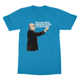 Buy sapphire Taxation is Robbery Rothbard Classic Adult T-Shirt