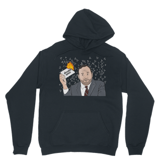 Buy navy Index Card of Allowable Opinion Classic Adult Hoodie