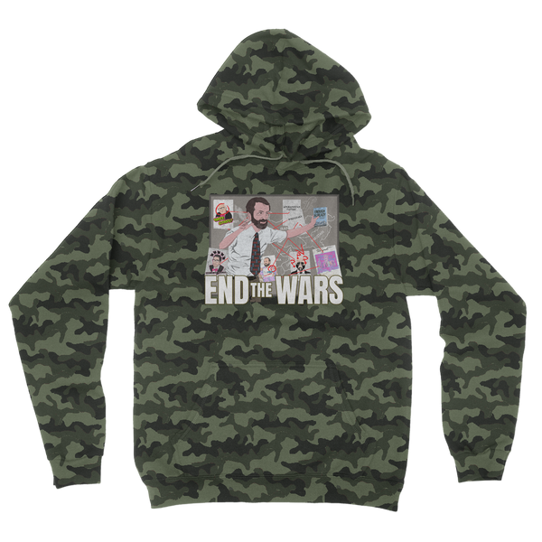 Pepe Scott Horton 2.0 Camouflage Adult Hoodie