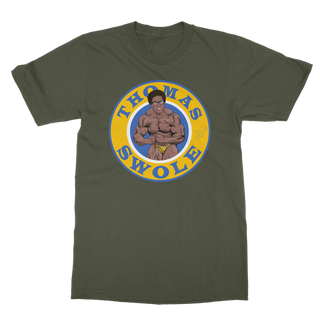 Buy army-green Thomas Swole Classic Adult T-Shirt
