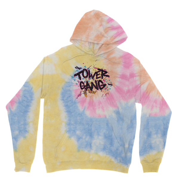 Tower Gang 2022 BLK Tie Dye Hoodie