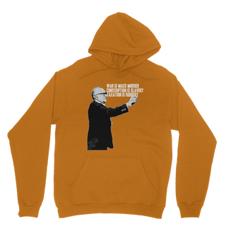 Buy orange Taxation is Robbery Rothbard B&W Classic Adult Hoodie