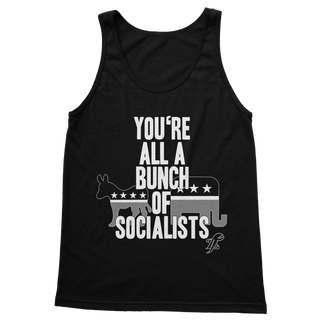 Buy black You’re All A Bunch Of Socialists Classic Women's Tank Top