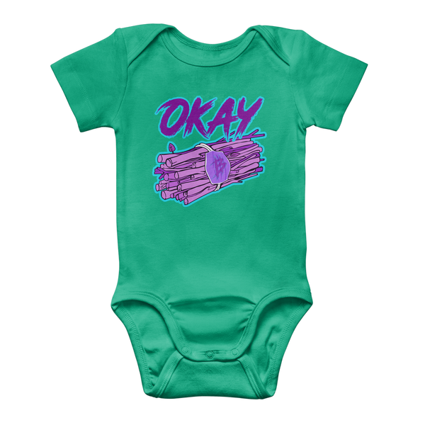 Okay Bundle-o-sticks Classic Baby Onesie Bodysuit