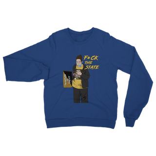 Buy royal F*CK The State Classic Adult Sweatshirt