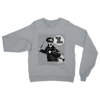 Buy light-grey Wear the Mask Classic Adult Sweatshirt